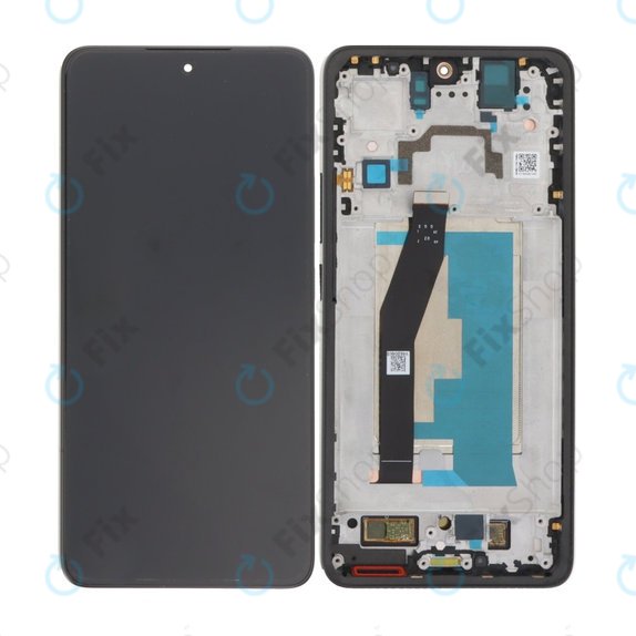 Xiaomi 14T 2406APNFAG - LCD Kijelző + Érintőüveg + Keret (Titan Black) OLED