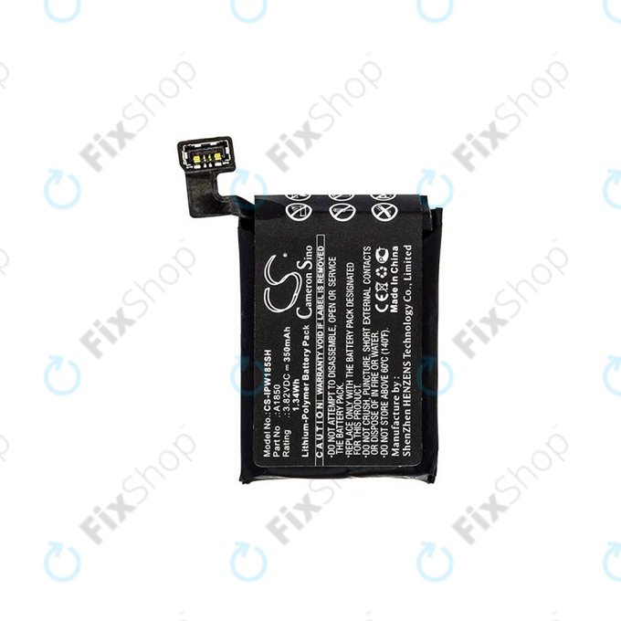 Apple Watch 3 42mm - Akkumulátor A1850 (GPS + Cellular Version) 350mAh HQ