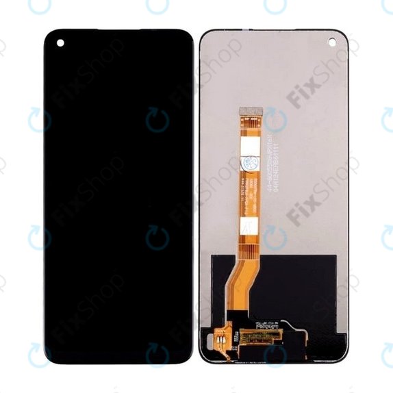 Oppo A96 - LCD Kijelző + Érintőüveg (Global) TFT