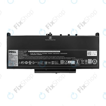 Dell Latitude E7270, E7470 - Akkumulátor J60J5 7080mAh - Genuine Service Pack