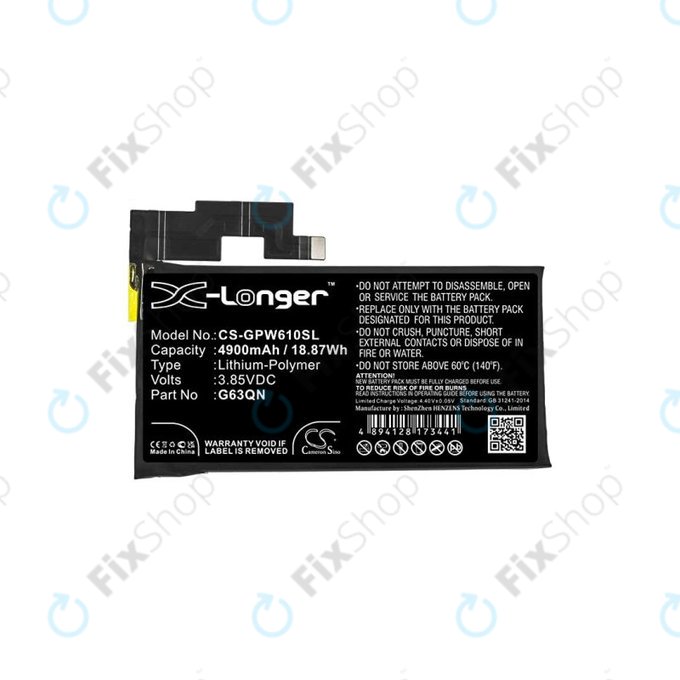 Google Pixel 6 Pro - Akkumulátor G63QN 4900mAh HQ