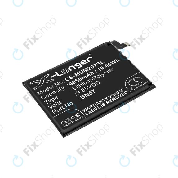 Xiaomi Poco X3 NFC, X3 Pro - Akkumulátor BN57 4950mAh HQ