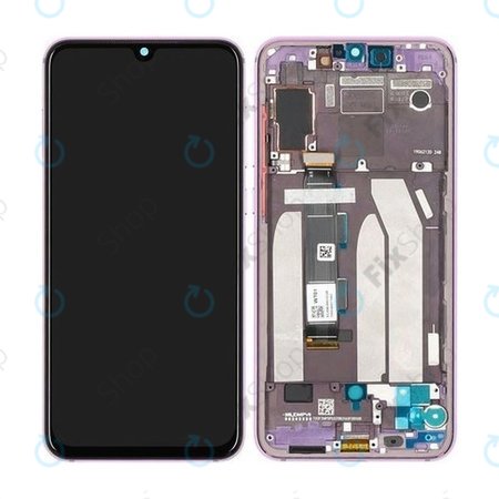Xiaomi Mi 9 SE M1903F2G - LCD Kijelző + Érintőüveg + Keret (Lavender Violet) - 5612100040B6 Genuine Service Pack