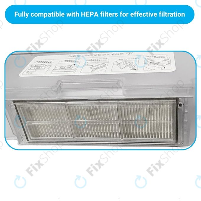 Xiaomi Mi Robot Vacuum Mop Pro (P), Viomi V2 Pro, V3, SE - Hulladéktároló