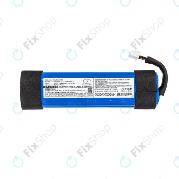 Akkumulátor JBL Xtreme 2, 5200mAh, Li-ion, 7.4V, SUN-INTE-103, HQ