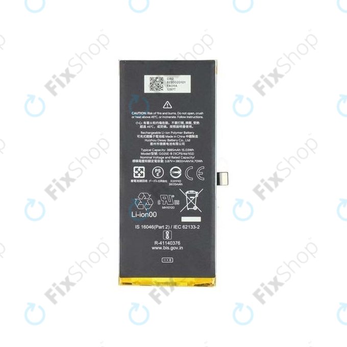 Google Pixel 4a 5G - Akkumulátor G025E 3885mAh - G823-00201-01 Genuine Service Pack