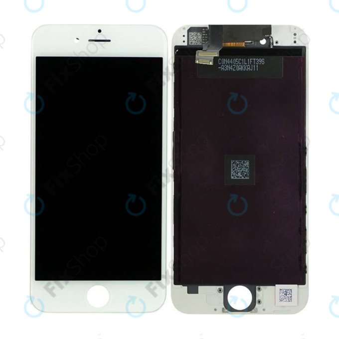 Apple iPhone 6 - LCD Kijelző + Érintőüveg + Keret (White) In-Cell FixPremium