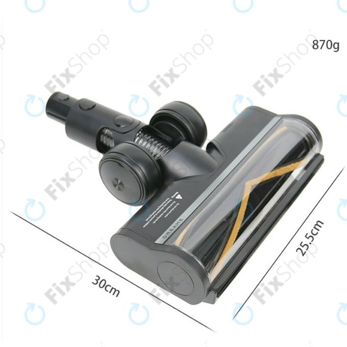 Görgőkefés fej, Fekete ehhez Xiaomi Dreame R10, R20, R30, T20, T30