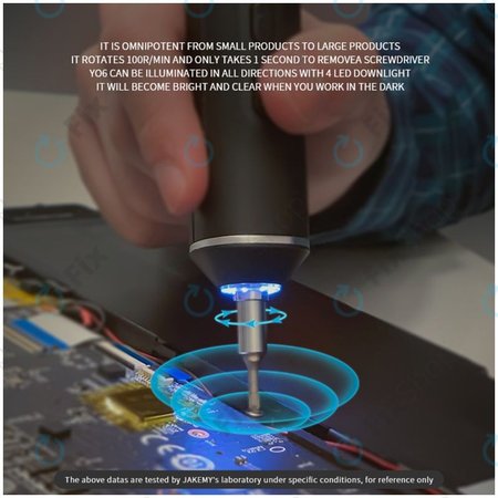 Jakemy JM-Y06 - Intelligens Precíziós Elektromos Csavarhúzó 16in1