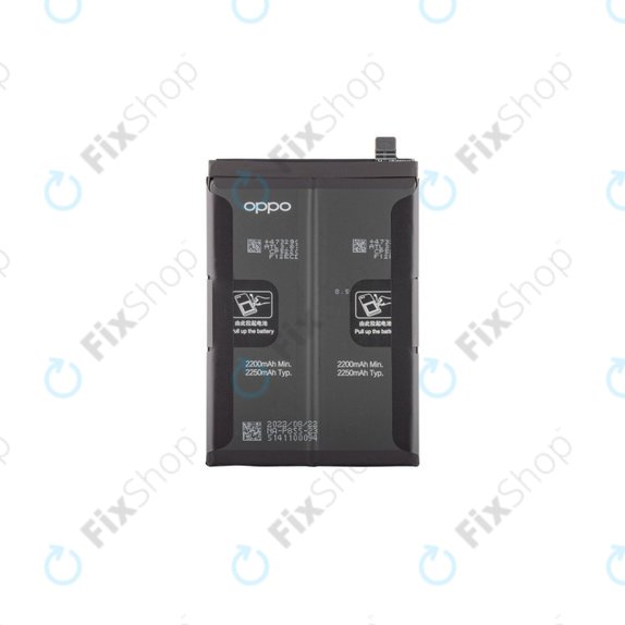 Akkumulátor, Oppo Reno 7 5G, Find X5 Lite, 4500mAh, 4909886, Genuine Service Pack