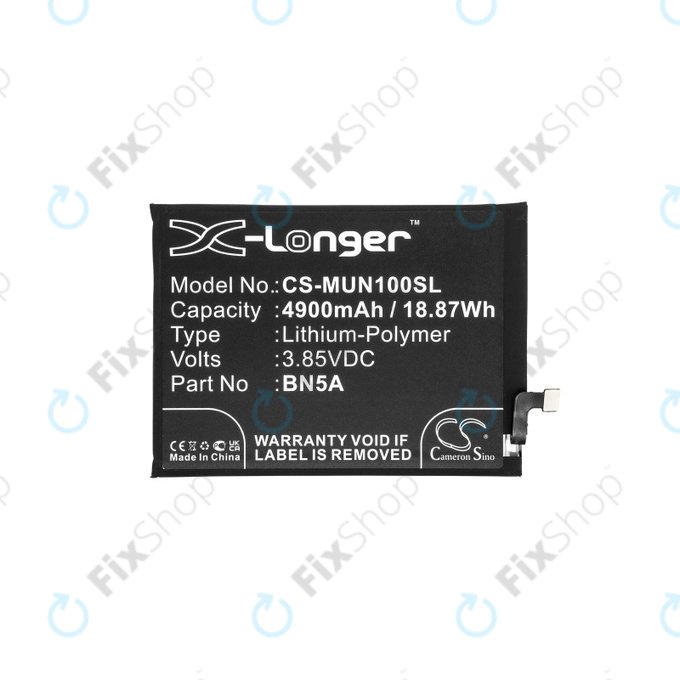 Xiaomi Poco M3 Pro, Redmi Note 10 - Akkumulátor BN5A 4900mAh HQ