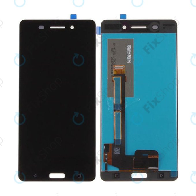 Nokia 6 - LCD Kijelző + Érintőüveg - 20PLEBW0001 Genuine Service Pack