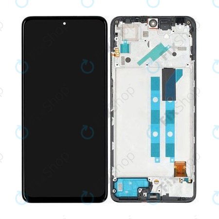 Xiaomi Redmi Note 11 Pro 4G, 5G - LCD Kijelző + Érintőüveg + Keret (Graphite Gray) - 5600010K6S00, 5600010K6T00 Genuine Service Pack