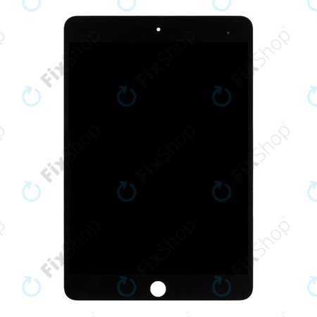 Apple iPad Mini 4 - LCD Kijelző + Érintőüveg (Black) TFT