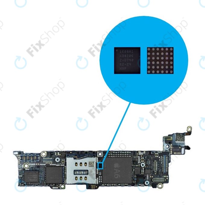 Apple iPhone 5, iPad 4, iPad mini - USB Charging IC U2 NXP 1608A1