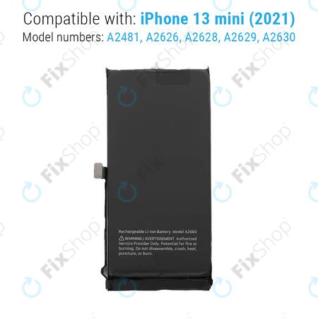 Apple iPhone 13 Mini - Akkumulátor 2406mAh