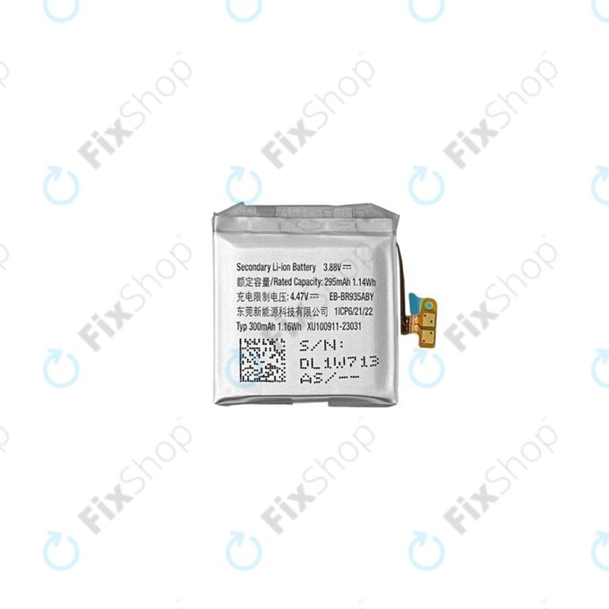 Samsung Galaxy Watch 6 40mm R930, R935, Watch 7 40mm L300, L305 - Akkumulátor EB-BR935ABY 300mAh - GH43-05156A Genuine Service Pack