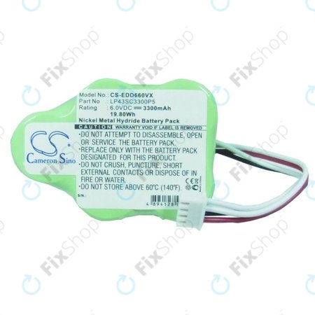 Ecovacs Deebot D-series - Akkumulátor LP43SC3300P5 Ni-MH 6.0V 3300mAh HQ