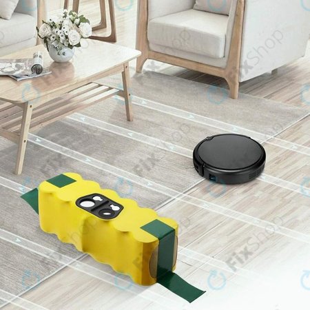 iRobot Roomba 500, 600, 700, 800, 900-series, R3, Scooba 450, Vileda 137173 - Akkumulátor 11702, GD-Roomba-500, VAC-500NMH-33 Ni-MH 14.4V 3500mAh