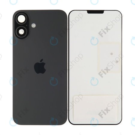 Hátsó Ház Üveg | iPhone 16 Plus | Black | 661-42838 | Genuine Apple
