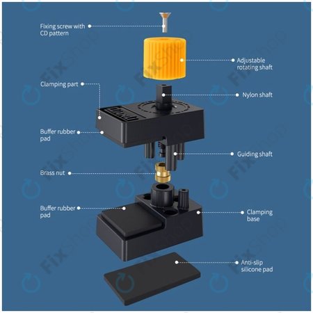 QianLi iClamp 2.0 - Állítható Műanyag Rögzítő - 12mm (4db)