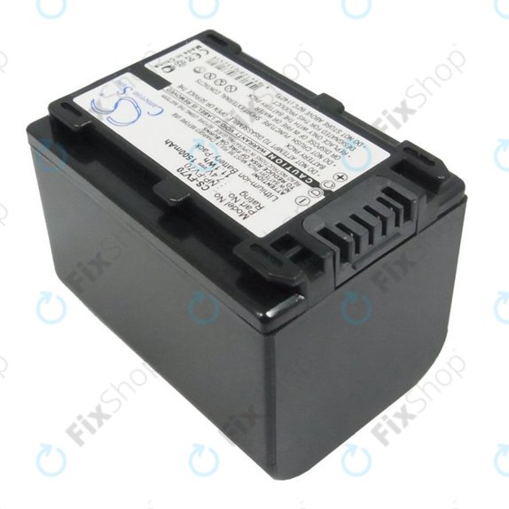 Akkumulátor Sony DCR-DVD, HC, SR, HDR-CX, HC, PJ, XR, NEX-VG, 1500mAh, Li-Ion, 7.4V, NP-FV70, HQ
