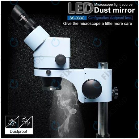 Sunshine SS-033C - Védőüveg + LED Állítható Fény