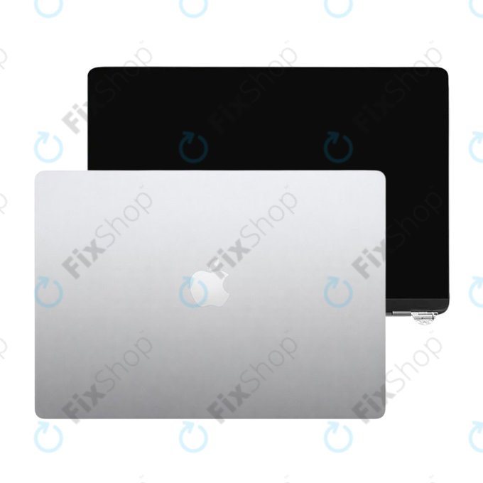 LCD kijelző MacBook Air 13", A3113 (2024), első üveggel és fedéllel, Silver, 661-40279, Genuine Apple
