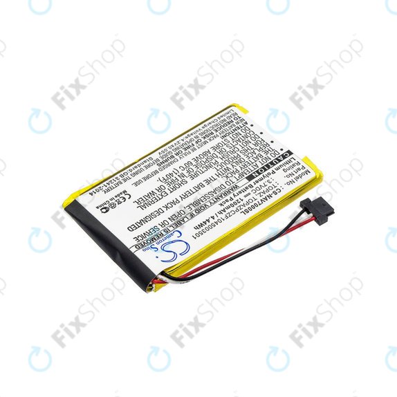 Akkumulátor Navigon 70, 1200mAh, Li-Pol, 3.7V, Topaz, HQ