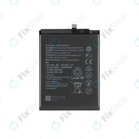Huawei Honor Play Mate 20 Lite, Nova 3, Nova 5T, P10 Plus, View 10 - Akkumulátor HB386589ECW 3750mAh