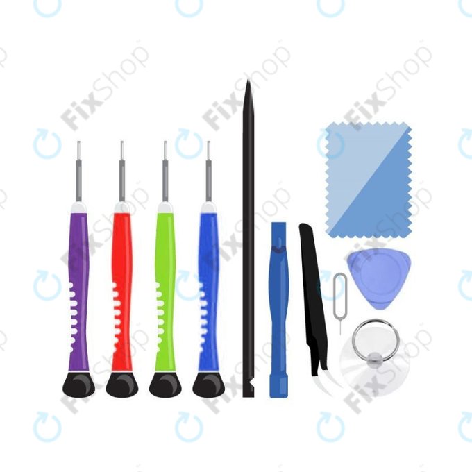 FixPremium - Mobiltelefon Szétszedő Szerszámkészlet (Teljes) 11in1