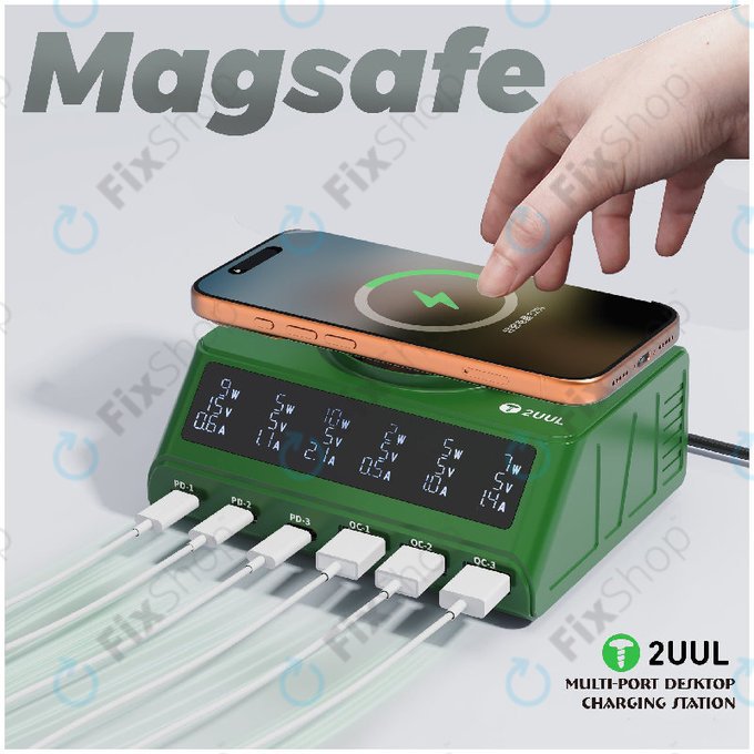 Többportos asztali töltő, 2UUL PC11