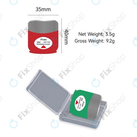 iFixes iS12 - vékony szétszerelő pengék, 0.15mm