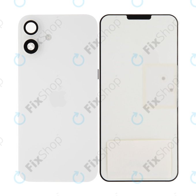 Hátsó Ház Üveg | iPhone 16 Plus | White | 661-42839 | Genuine Apple