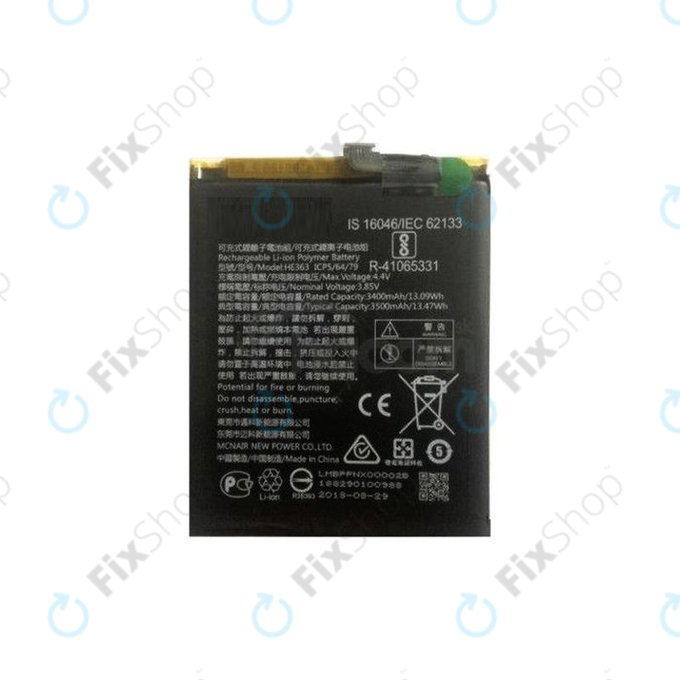 Nokia 8.1 (Nokia X7) - Akkumulátor 20PNX0W0004, HE362, HE363 3500mAh
