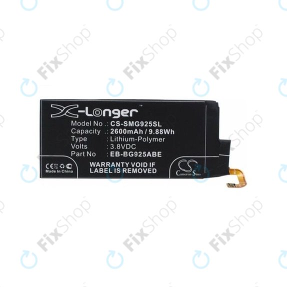 Samsung Galaxy S6 Edge G925F - Akkumulátor EB-BG925ABE 2600mAh HQ