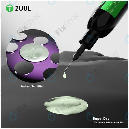 UV-re kötő forrasztásgátló lakk, 2UUL SC55, 10cc