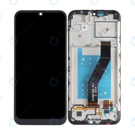 Motorola Moto E6i XT2053-5 - LCD Kijelző + Érintőüveg + Keret TFT