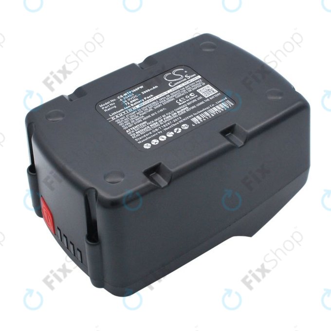 Akkumulátor Metabo Ahs36v, Bha 36 Ltx Compact, 2000mAh, Li-Ion, 36V, 6.25453, HQ