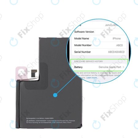 Akkumulátor | iPhone 13 Pro Max | 661-22294 | 4352mAh | Genuine Apple