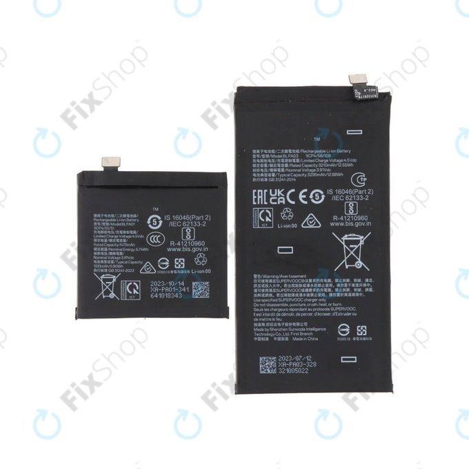 OnePlus Open - Akkumulátor BLPA01, BLPA03 4805mAh (2db)