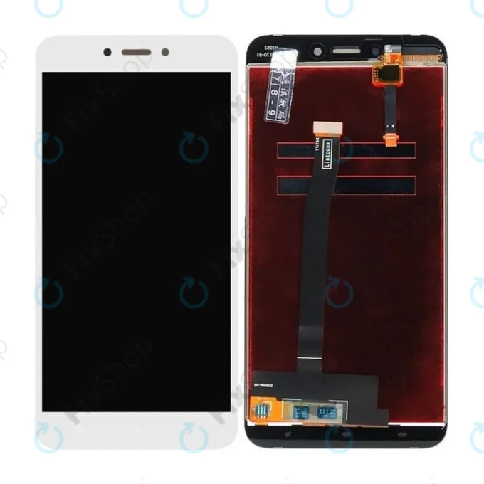 Xiaomi Redmi 4X - LCD Kijelző + Érintőüveg (White) TFT