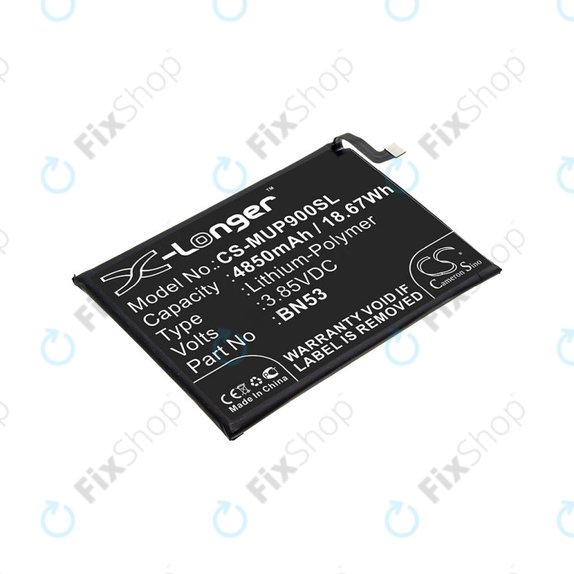 Xiaomi Redmi Note 9 Pro - Akkumulátor BN53 4850mAh HQ