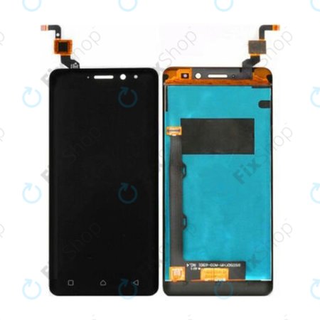 Lenovo K6 K33a48, K6 Power K33a42 - LCD Kijelző + Érintőüveg (Black) TFT