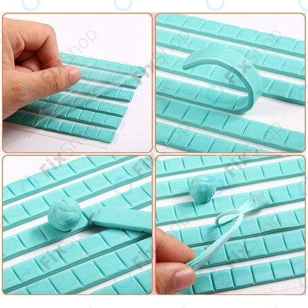 Ragasztóagyag Telefon- és Fejhallgató Tisztításhoz (6 csík)