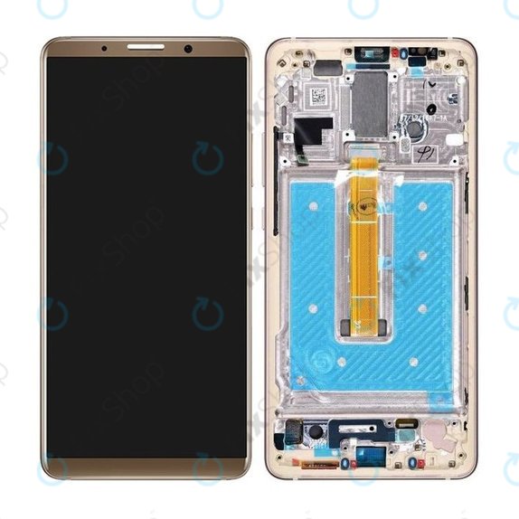 Huawei Mate 10 Pro - LCD Kijelző + Érintőüveg + Keret (Mocha Brown) OLED