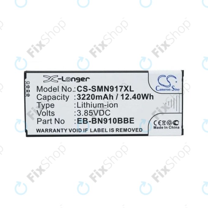 Samsung Galaxy Note 4 N910F - Akkumulátor EB-BN910BBK 3220mAh HQ