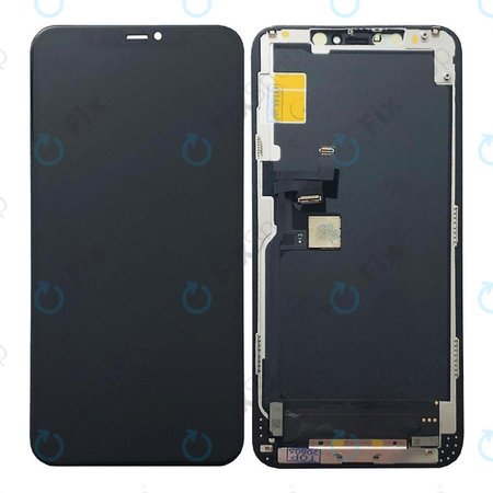Apple iPhone 11 Pro Max - LCD Kijelző + Érintőüveg + Keret In-Cell FixPremium