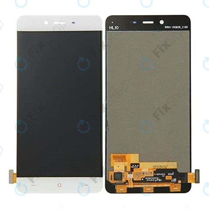 OnePlus X - LCD Kijelző + Érintőüveg (White) TFT