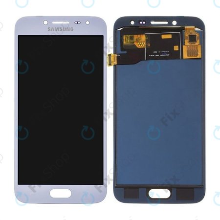 Samsung Galaxy J2 PRO J250F - LCD Kijelző + Érintőüveg (Silver) - GH97-21338B, GH97-21339B, GH97-21812B Genuine Service Pack